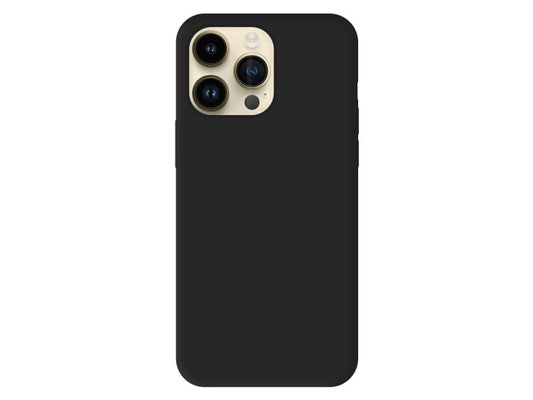 Coque Silicone Mat – Noir Classique