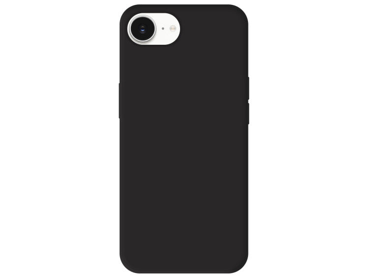 Coque Silicone Mat – Noir Classique
