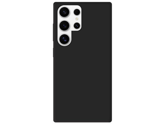 Coque Silicone Mat – Noir Classique