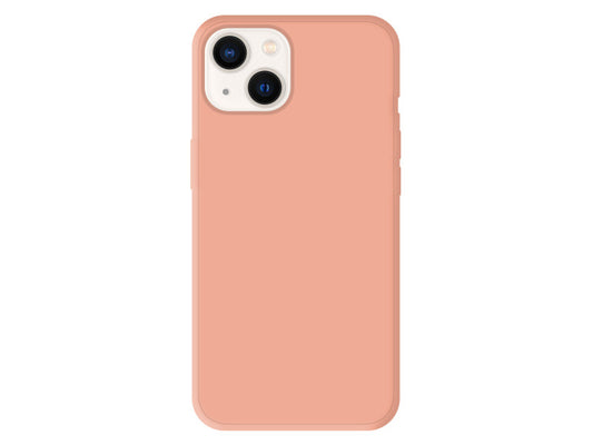 Coque Silicone Mat – Rose Pâle