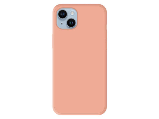 Coque Silicone Mat – Rose Pâle