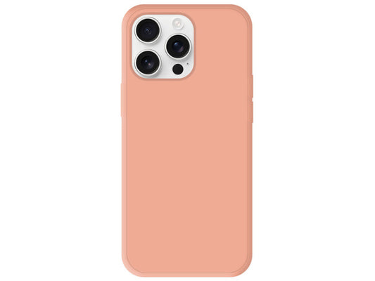 Coque Silicone Mat – Rose Pâle