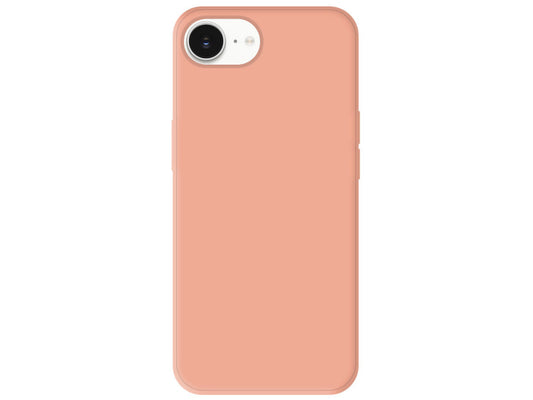 Coque Silicone Mat – Rose Pâle