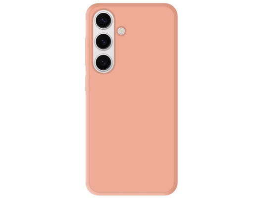 Coque Silicone Mat – Rose Pâle