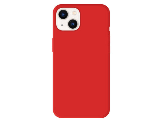 Coque Silicone Mat – Rouge Intense