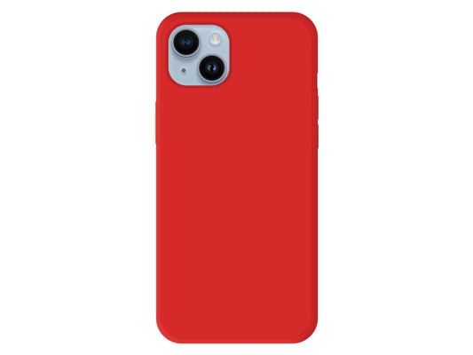 Coque Silicone Mat – Rouge Intense