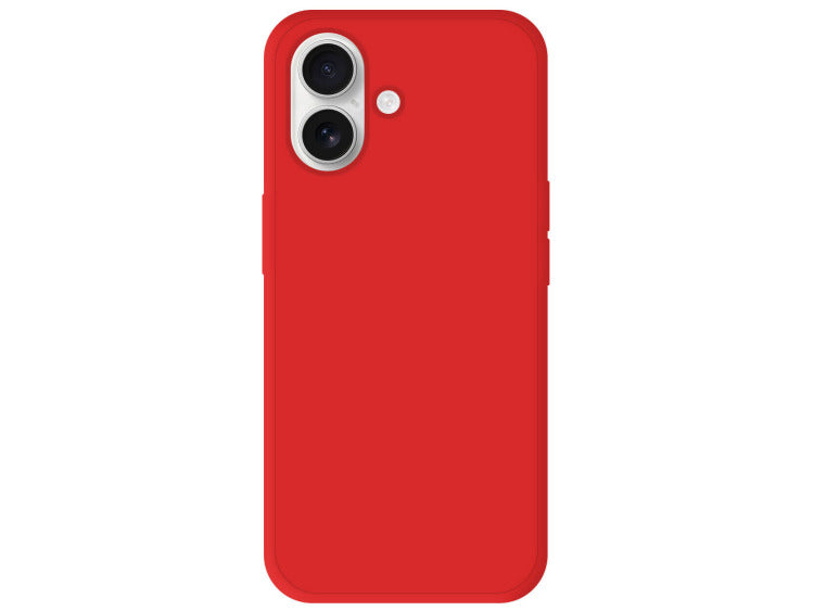Coque Silicone Mat – Rouge Intense