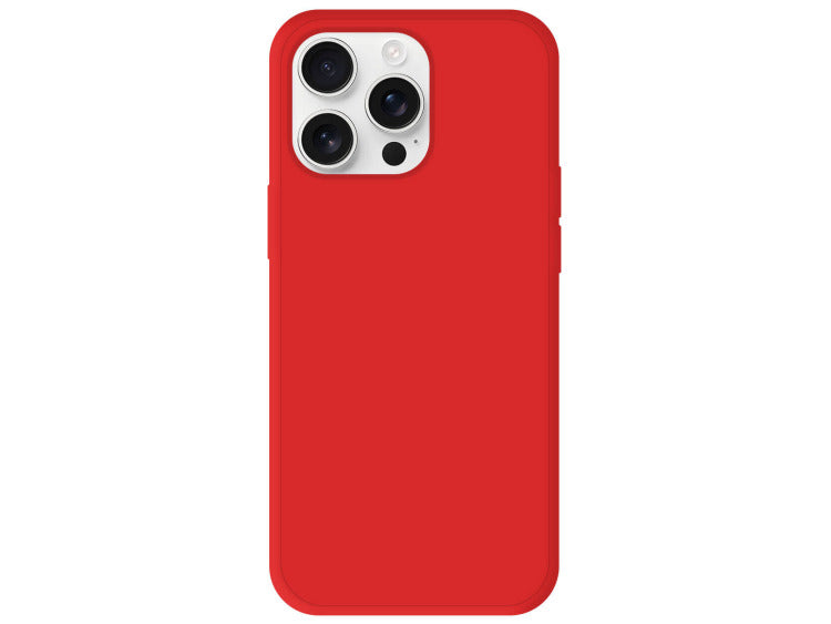 Coque Silicone Mat – Rouge Intense