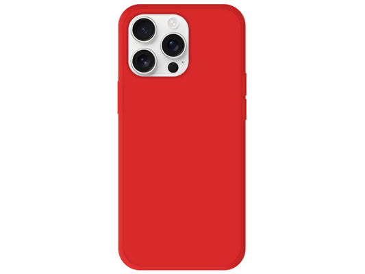 Coque Silicone Mat – Rouge Intense
