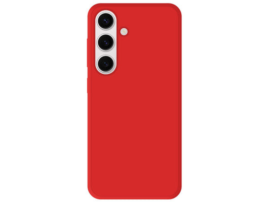 Coque Silicone Mat – Rouge Intense