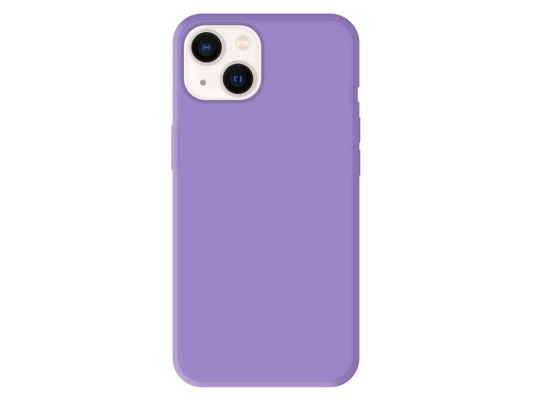 Coque Silicone Mat – Violet Pastel