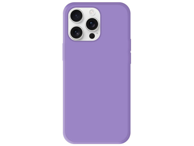 Coque Silicone Mat – Violet Pastel