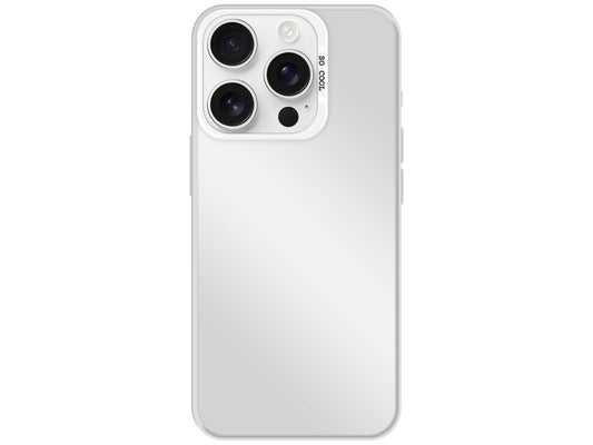 Coque Silicone So Cool – Argent Polaire
