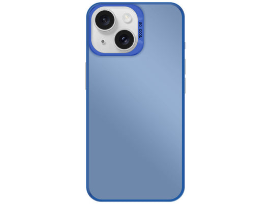 Coque Silicone So Cool – Bleu Acier