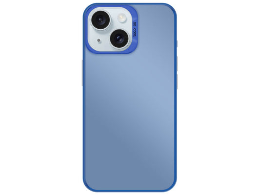Coque Silicone So Cool – Bleu Acier