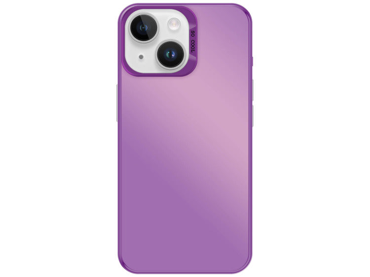 Coque Silicone So Cool – Violet Irisé