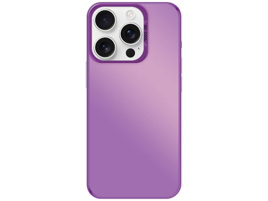 Coque Silicone So Cool – Violet Irisé