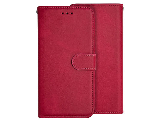 Étui Portefeuille Languette – Rouge Passion